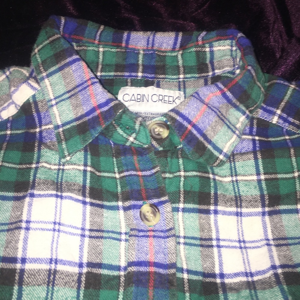 Vintage Cabin Creek flannel. - Picture 1 of 4